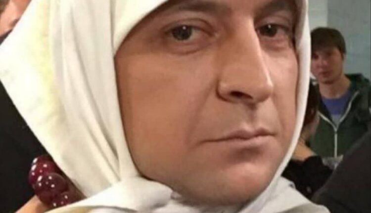 زلنسکی روسری پوشید