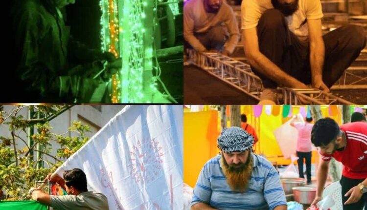 بیش از ۳۵هزار نفر برای جشن ده کیلومتری عید غدیر به میدان آمدند!
