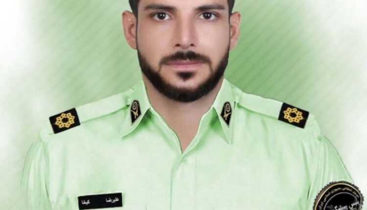 اولین تصویر از شهید کلانتری زاهدان