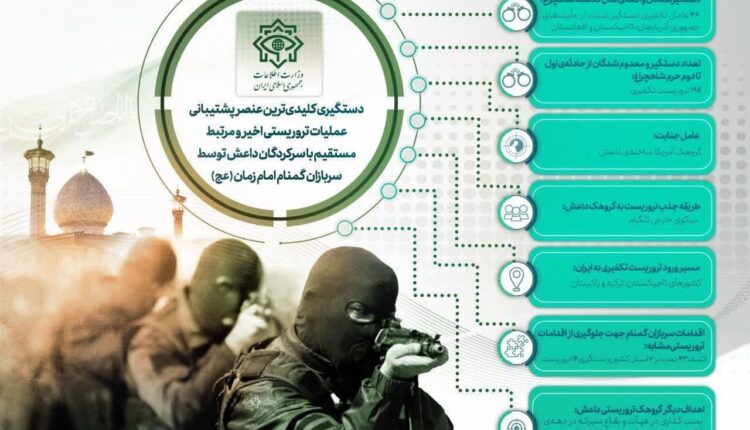 بیانیه وزارت اطلاعات درباره حادثه شاهچراغ در یک نگاه