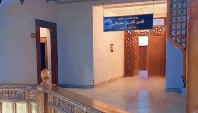 درج نام شهید حاج قاسم سلیمانى در یکی از کاخ های صدام در بصره