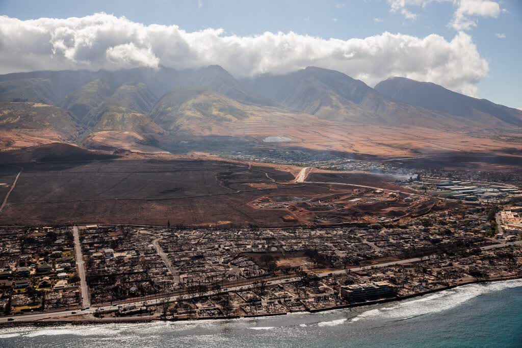 ۳۸۸ نفر مفقودی درحادثه آتش سوزی هاوایی