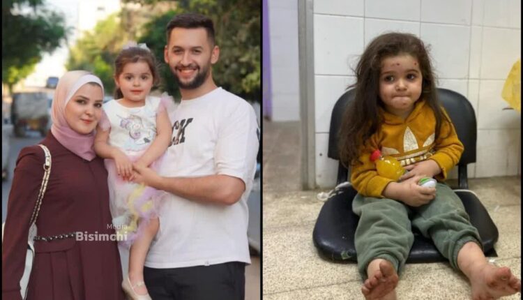 شهادت پدرومادر کوک سه ساله فلسطینی