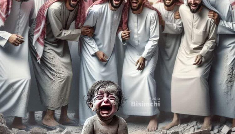 تصویر هوش مصنوعی از غیرت سران عرب