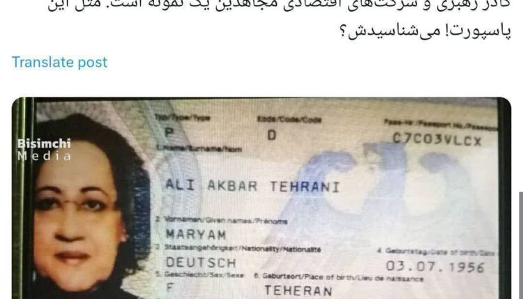 خدمات آلمان به منافقین