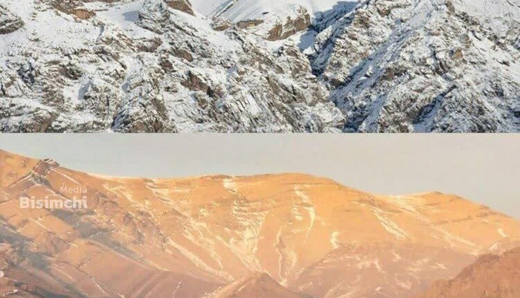 وضعیت کوههای تهران، دی ماه پارسال و امسال