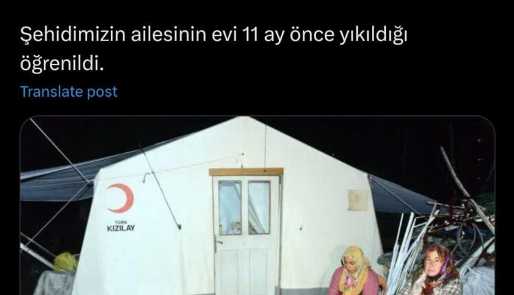 سکونت زلزله زدگان ترکیه در چادر ۱۱ ماه پس از زلزله