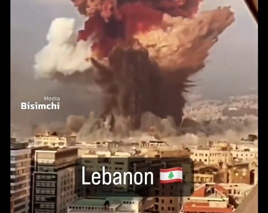 فیلم دیده نشده از انفجار ۲۰۲۰ لبنان