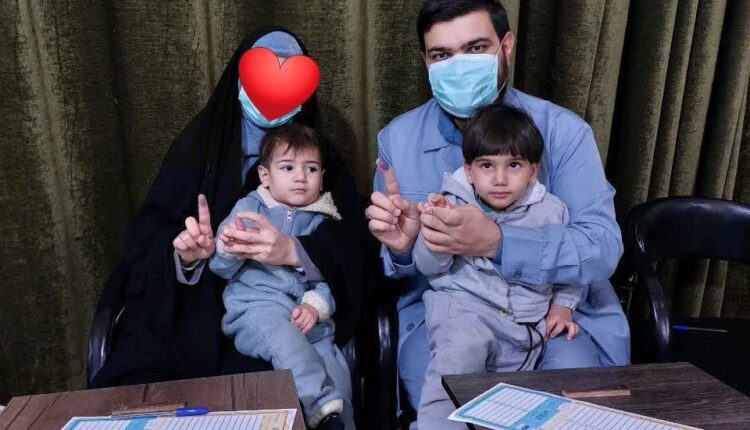 یک زوجِ رای اولی با دوفرزند