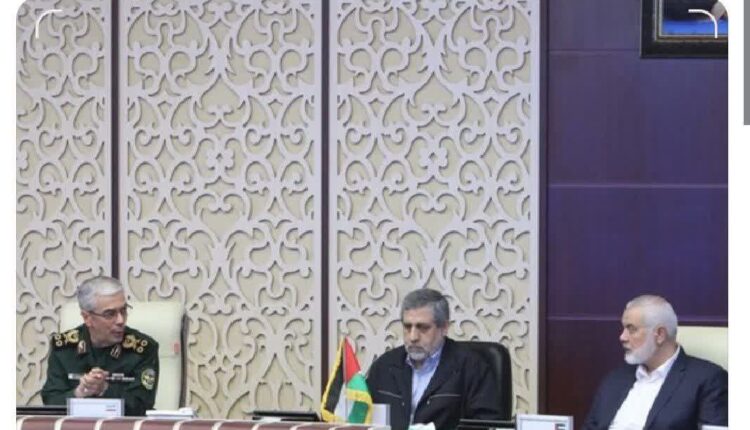 واکنش رسانه‌های صهیونیست به ملاقات اسماعیل هنیه با سرلشگر باقری