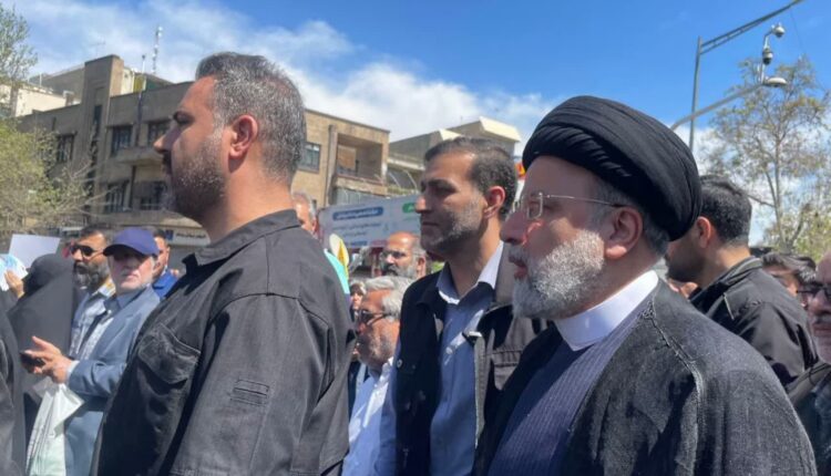 رئیس‌جمهور در راهپیمایی روز قدس