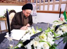 پیام تسلیت حکیم به رهبر و ملت ایران در پی شهادت رئیس جمهور و همراهانش