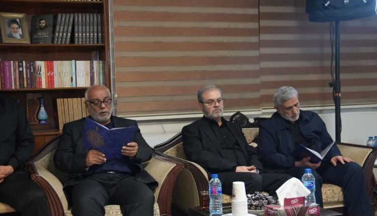 حضور سردار قاآنی در دفتر حزب الله تهران
