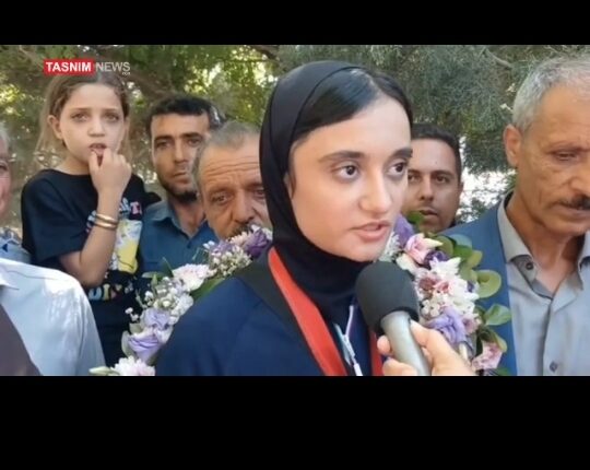 زهرا رحیمی: مدالم را به شهدای غزه تقدیم می‌کنم