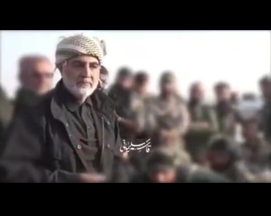 حاج قاسم سلیمانی: ‏ترس از جان خودمان نداریم