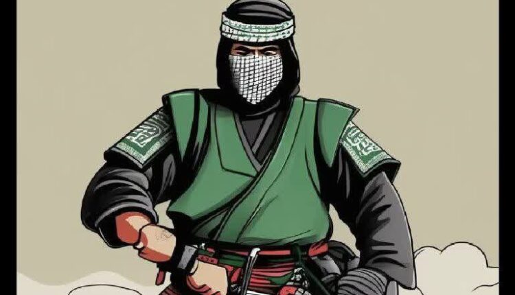 تشبیه شهید یحیی سنوار به جنگجویان سامورایی توسط کاربران ژاپنی