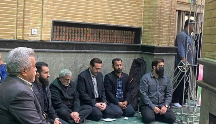 حضور سردار قاآنی در مراسم عصر امروز بزرگداشت شهید «عباس نیلفروشان»