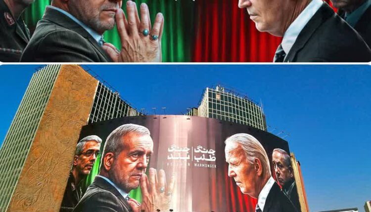 دیوارنگاره جدید میدان ولیعصرجنگ‌طلب | جنگ‌بلد