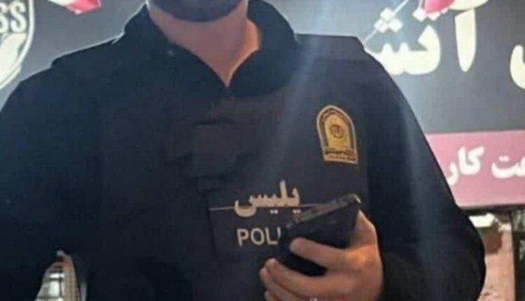 تصویری از شهید امنیت استوار امیرمحمد شمسی