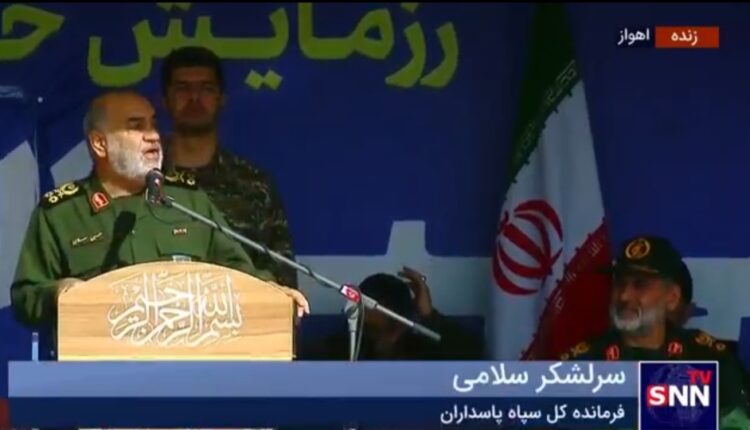 سرلشکر سلامی: : مطمئن باشید از اسرائیل انتقام می‌گیرم