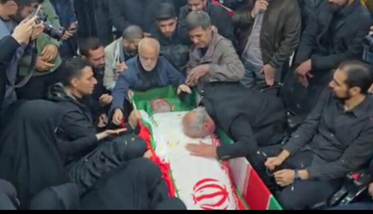 تصاویری از وداع با پیکر مطهر شهید سردار کیومرث پورهاشمی