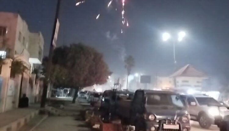 جشن تروریست ها در اولین شب اشغال حلب