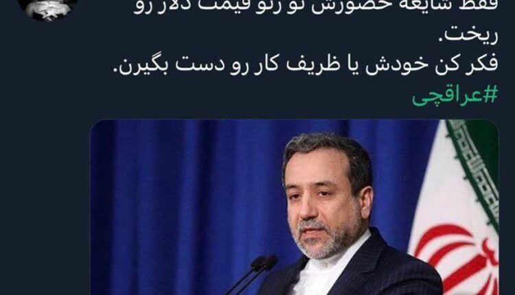 کاش عراقچی و ظریف کار رو دست میگرفتن تا قیمت دلار باز هم بریزه!