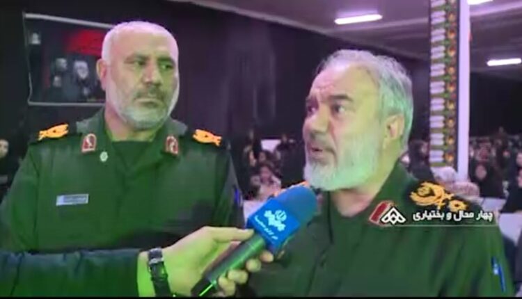 سردار فدوی:وعده صادق ۳ عملی خواهد شد