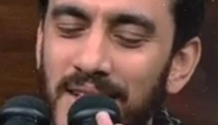 روضه‌خوانی تمثیلی حاج مهدی رسولی در محضر رهبر حکیم انقلاب