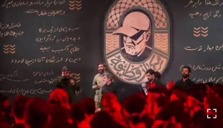 مداح «سرباز آقا» را برای حاج قاسم خواندند