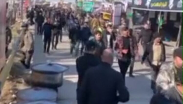 حرکت دسته‌های مردم عراق به سمت فرودگاه بغداد