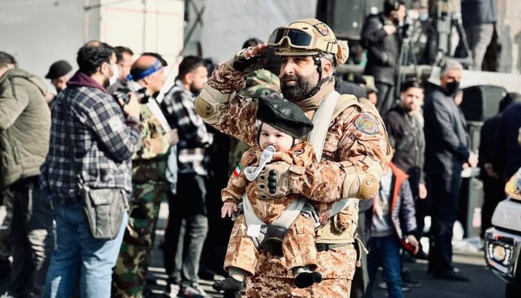از قشنگی‌های رزمایش امروز بسیج در تهران