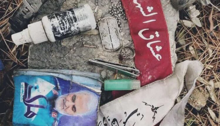 وسائل همراه رزمنده شهید حزب الله لبنان