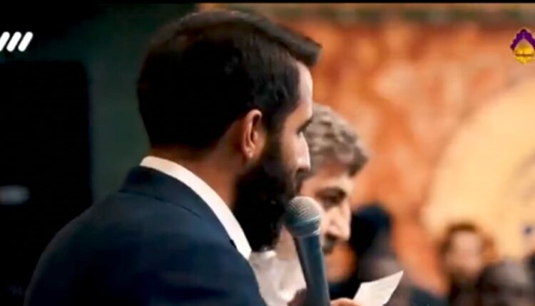 مولودی‌خوانی زیبا از حسین طاهری