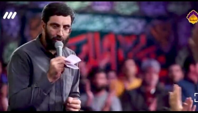 مولودی‌خوانی رجزگونه از سیدرضا نریمانی