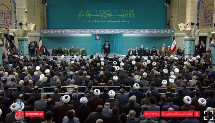 بیانات رهبر انقلاب اسلامی در دیدار رمضانی مسئولان نظام