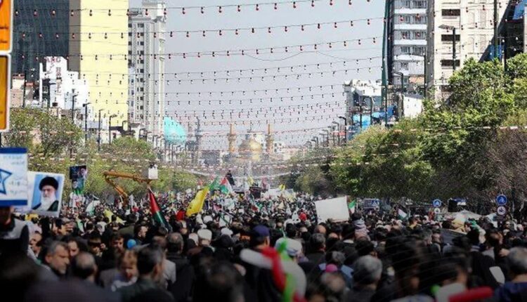 جمعیت باورنکردنی مشهدی‌ها در روز قدس