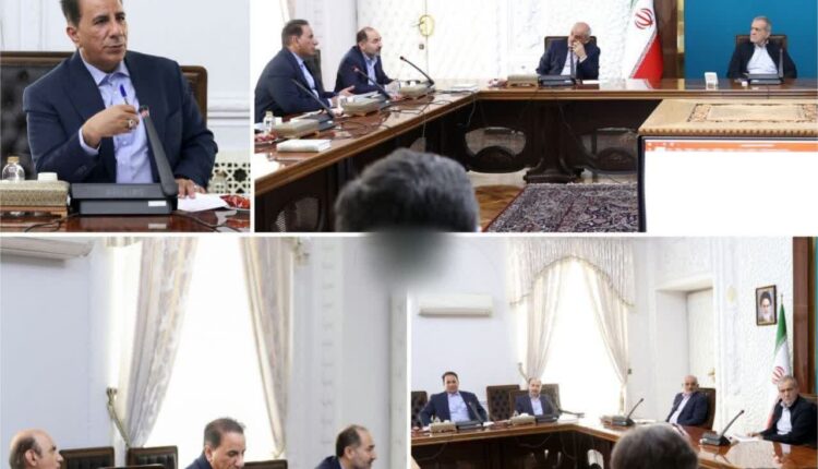 تصاویری از حضور مهدی جهانگیری در نهاد ریاست‌جمهوری