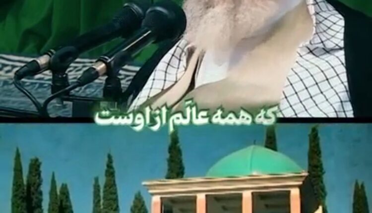 لحظاتی کمتر دیده شده از حضور رهبر انقلاب در سعدیه شیراز