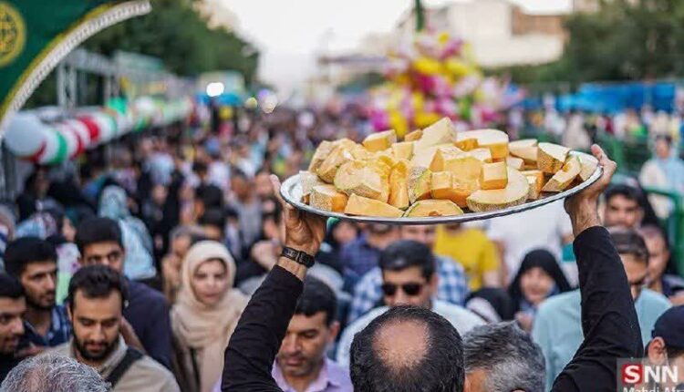 حرکت عظیم مردم برای شرکت در جشن ده کیلومتری