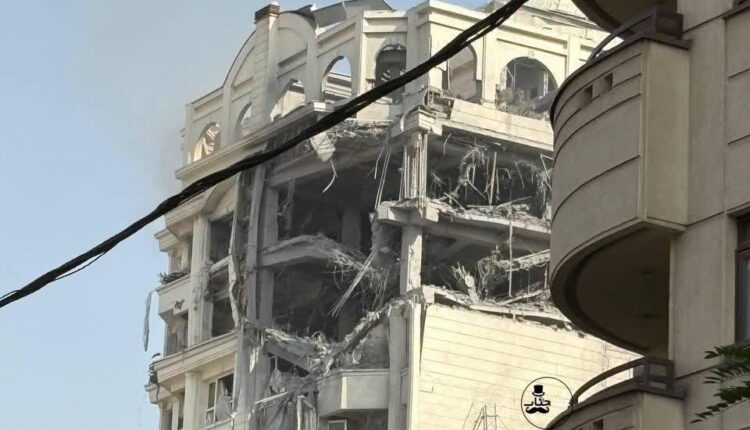 تصاویر پخش نشده منزل شمخانی بعد از حمله رژیم صهیونی