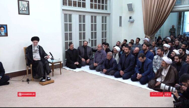 سخنان رهبر انقلاب امروز پس از مراسم روضه به مناسبت سالروز شهادت حضرت امام محمد باقر (علیه‌السلام)