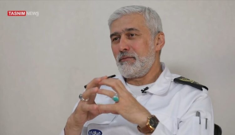 توضیحات دریادار رستگاری درمورد عملیات علیه هواگرد های آمریکایی