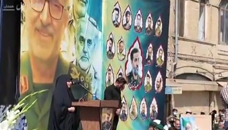 دختر شهید شادمانی: اشک نمی‌ریزنم تا دشمن خوشحال نشود
