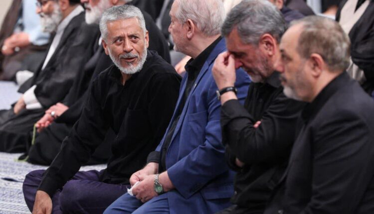 حضور فرماندهان نظامی در مراسم محرم در حسینیه امام خمینی