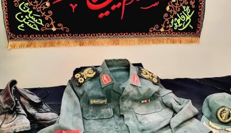 پیراهن سپهبد شهید حسین سلامی