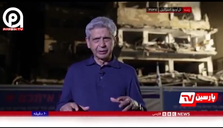 حیرت خبرنگار BBC از حجم گسترده ویرانی‌ها در قلب تل‌آویو