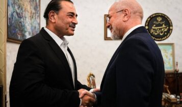 دیدار فرمانده ارتش پاکستان با قالیباف در تهران