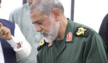 فرمانده قرارگاه عملیاتی شهید سجاد سراوان به شهادت رسیدفرمانده قرارگاه عملیاتی شهید سجاد سراوان به شهادت رسید