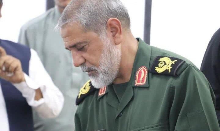 فرمانده قرارگاه عملیاتی شهید سجاد سراوان به شهادت رسیدفرمانده قرارگاه عملیاتی شهید سجاد سراوان به شهادت رسید